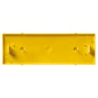 VIMAR - Coperchio antimalta protettivo per scatole V71306 e V71306.AU giallo 6M