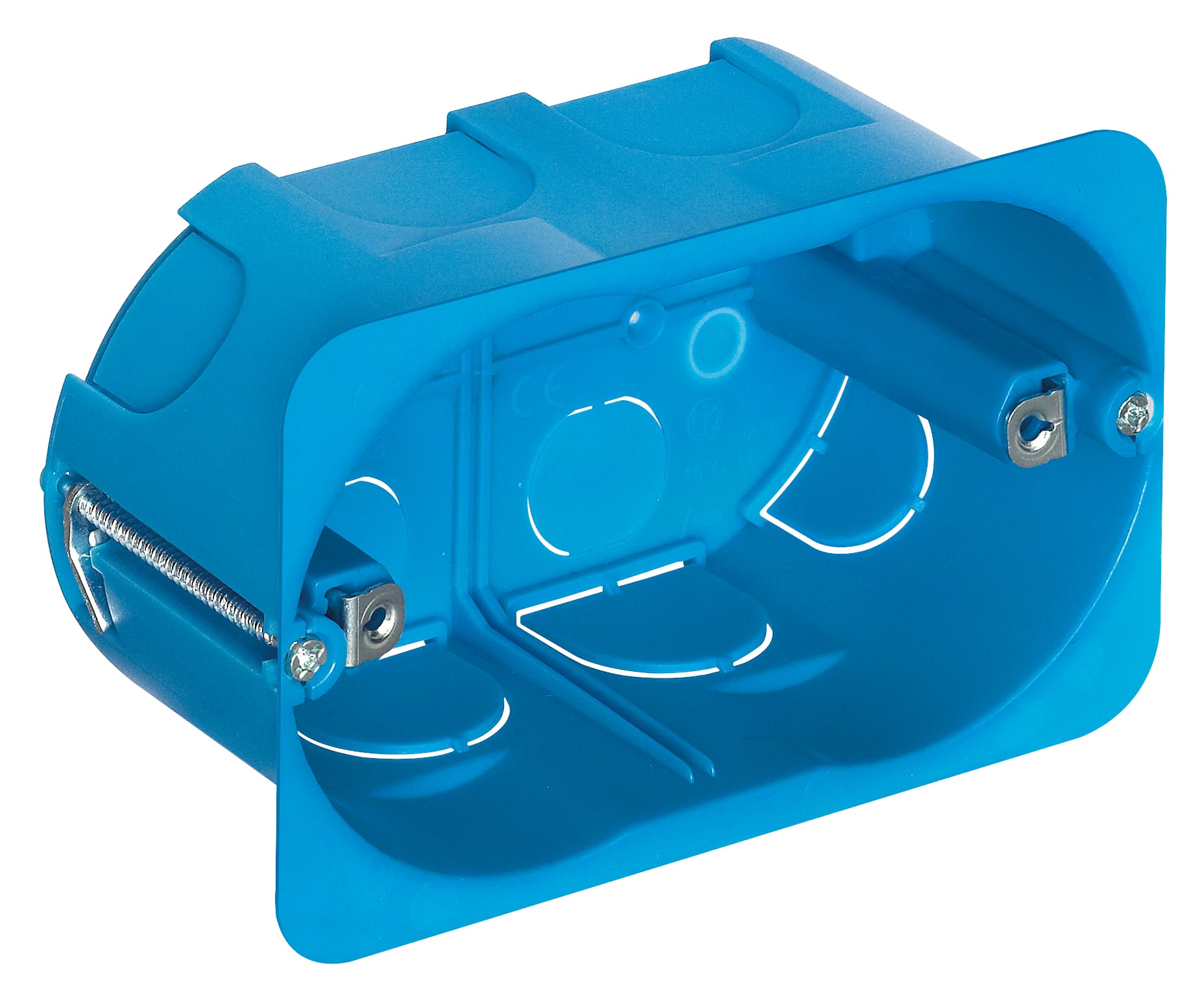 VIMAR - Scatola da Incasso 3 Moduli Azzurro GW 850°C Pareti Leggere V71703