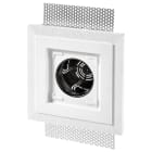 VIMAR - Scatola Incasso Rotonda Ø 60 Mm Con Cornice Gesso Per Installazione Placche 2 Moduli Su Pareti Leggere