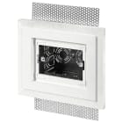 VIMAR - Scatola Incasso 3 Moduli Gw 960 °C con Cornice Gesso per Installazione Filomuro Placche su Pareti Leggere