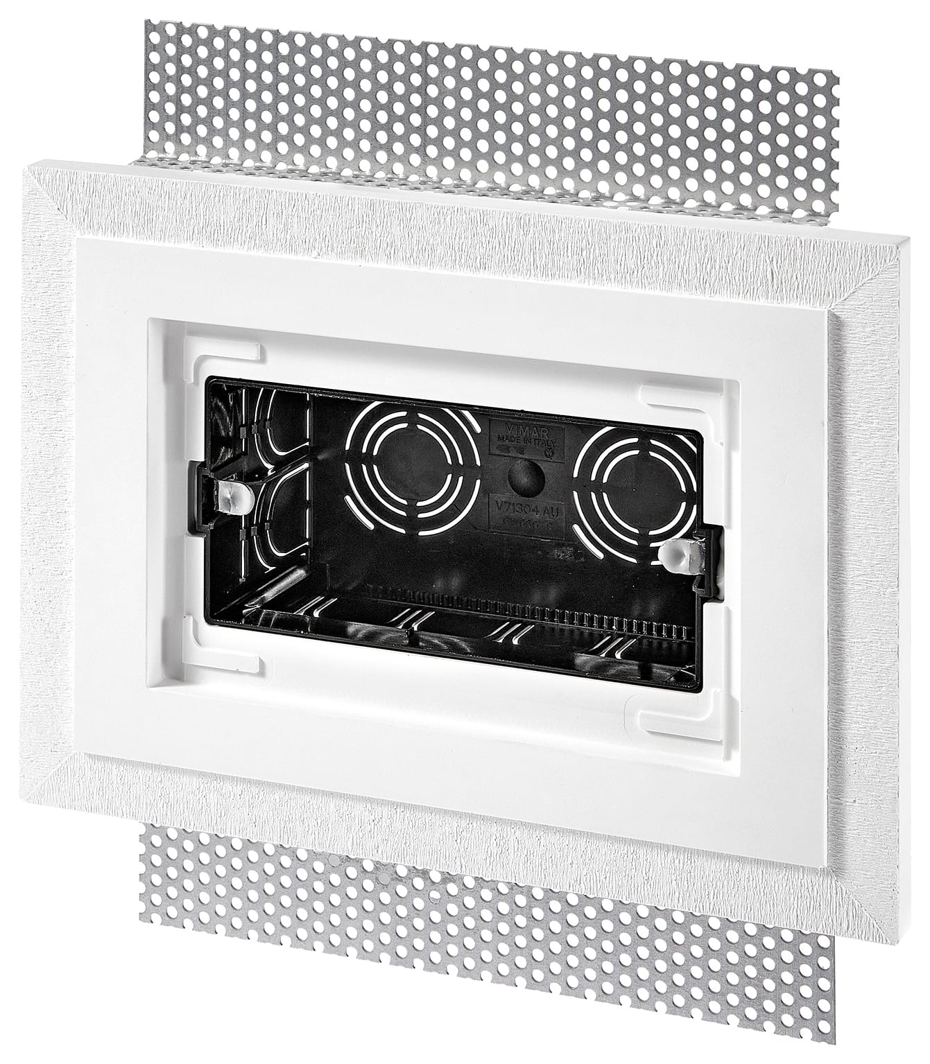 VIMAR - Scatola Incasso 4 Moduli Gesso per Filomuro Placche su Pareti Leggere con Cornice GW 960°C