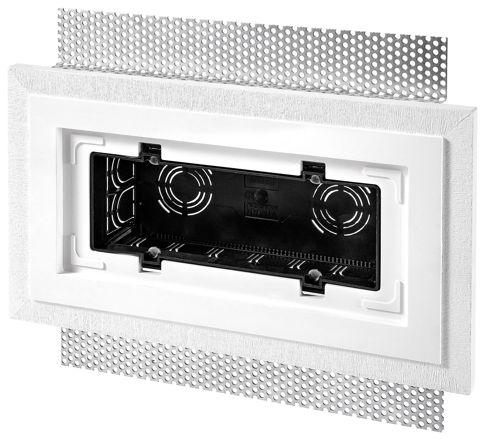 VIMAR - Scatola Incasso 7 Moduli Gesso per Filomuro Placche Exé su Pareti Leggere con Cornice GW 960°C V71796