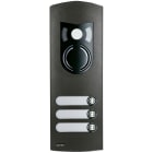 VIMAR - Placca A/V 2M Ik10 3 Tasti Grigio Sablé - Moduli Audio Video 3 Tasti