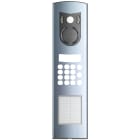 VIMAR - Placca 3M per tastiera e cartello audio video 3 moduli per unità elettroniche con tastiera alfanumerica, cartello 13 nomi illuminato, alluminio anodizzato.