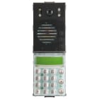 VIMAR - Unità Elettronica Due Fili Plus Targa Audio/Video Colori Alfanumerica Display Rubrica 6400 Posti Interni Retroilluminazione Led Bianchi Acciaio Inox