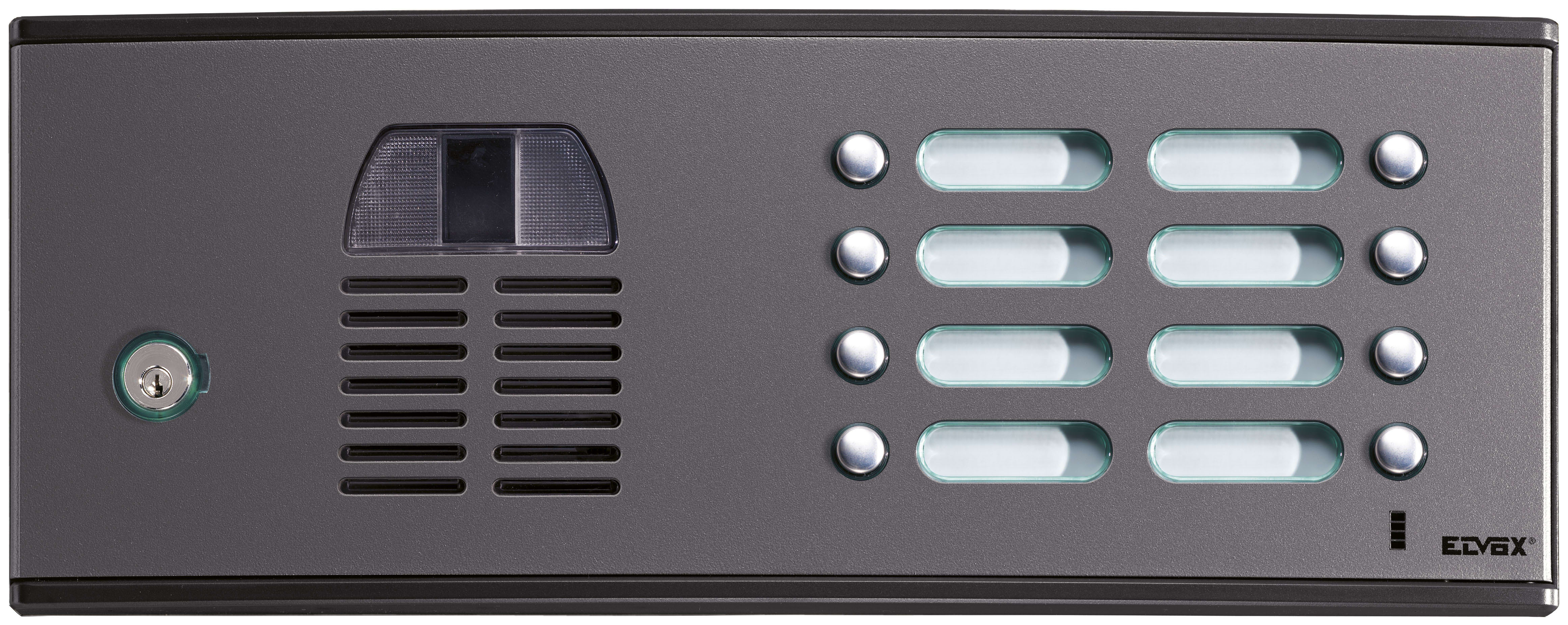VIMAR - Pannello Audio e Video con 8 Pulsanti Grigio Sablé
