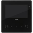 VIMAR - Videocitofono vivavoce Tab 5S Up nero, Wi-Fi, display touch 5 in, chiamate smartphone, teleloop, installazione a parete o semi-incasso.