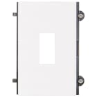 VIMAR - MOD.FRONT.LETTORE IMPRONTE PIXEL BIANCO