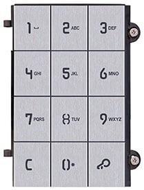 VIMAR - MODULO FRONTALE TASTIERA PIXEL GRIGIO