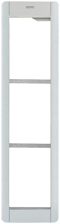 VIMAR - SUPPORTO+CORNICE 3M PIXEL GRIGIO ANOD.