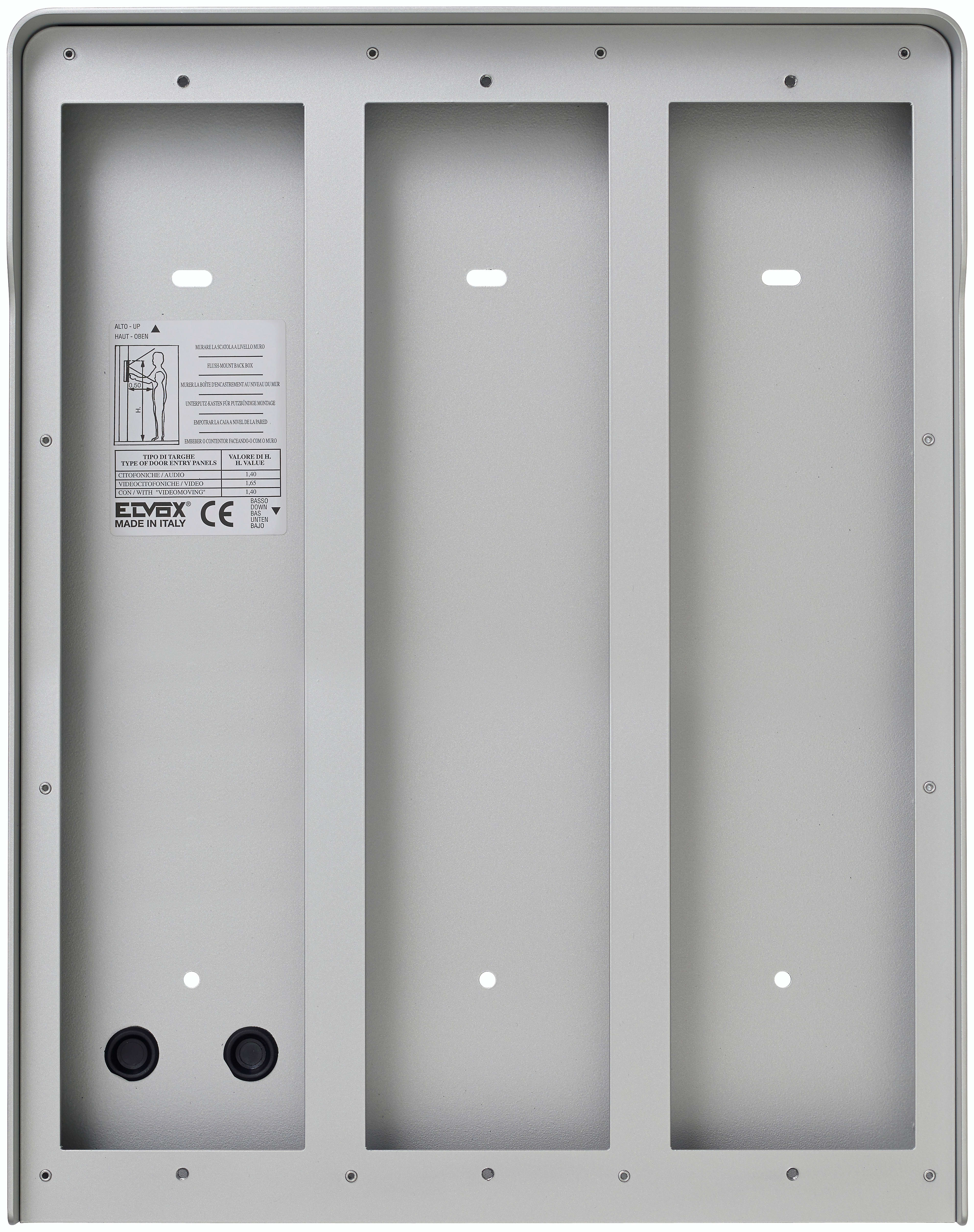 VIMAR - SCATOLA PARETE 9M(3X3) PIXEL GRIGIO