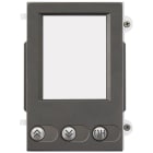 VIMAR - Modulo frontale display IK09 IP54, pixel heavy, per unità elettronica 41018, grigio sablé, protezione impatti meccanici esterni.