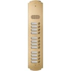 VIMAR - Placca Audio 4 Moduli con 12 Pulsanti Ottone Satinato Patavium