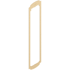 VIMAR - Adattatore per Placca Flat 4M Ottone per Muri Irregolari Patavium 4 Moduli