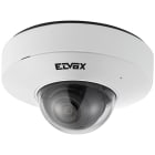 VIMAR - Telecamera Mini Dome IP 6 Mpx, obiettivo 2,8 mm, IR 20 m, PoE/12 Vdc, microfono, IP67, IK10, H.265+, rilevazione target, dimensioni ø110x62 mm, peso 424 g.