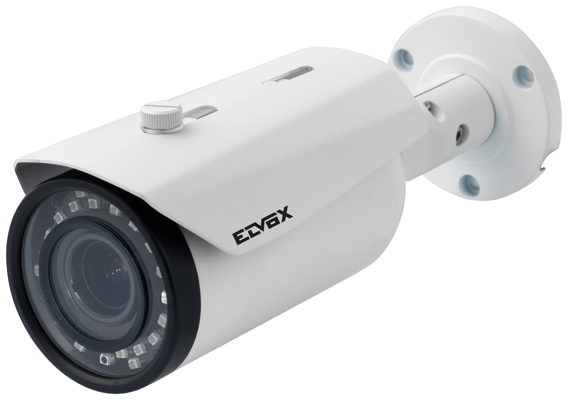 VIMAR - Telecamera Bullet AHD 4K 8 Mpx, obiettivo varifocale 2,8-12 mm, IR 30 m, IP66, 12 Vdc, 193x90x69 mm, 510 g, funzioni automatiche avanzate.