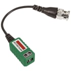 VIMAR - Trasduttore Passivo Video Balun 1 Canale per Trasmissione su Doppino Twistato con Connettore Bnc e Connessione a Vite