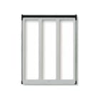 VIMAR - CORNICE PER 9 MODULI 3X3 GRIGIO LUCE