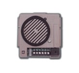 VIMAR - Unità audio Sound System per unifilare 1+n con segreto di conversazione, doppio amplificatore, generatore di chiamata e microfono mobile.