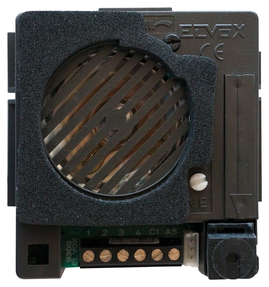VIMAR - Unità Audio Sound System per Portiere Elettrico 4+N con Amplificatore, Generatore di Chiamata e Microfono Mobile