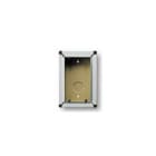 VIMAR - SCATOLA DA PARETE 1M GRIGIO LUCE