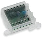 VIMAR - Separatore Digibus a 4 e 8 cifre per impianti, disaccoppia linee, protegge da scariche, installazione su guida DIN, occupa 1 modulo 17,5 mm.