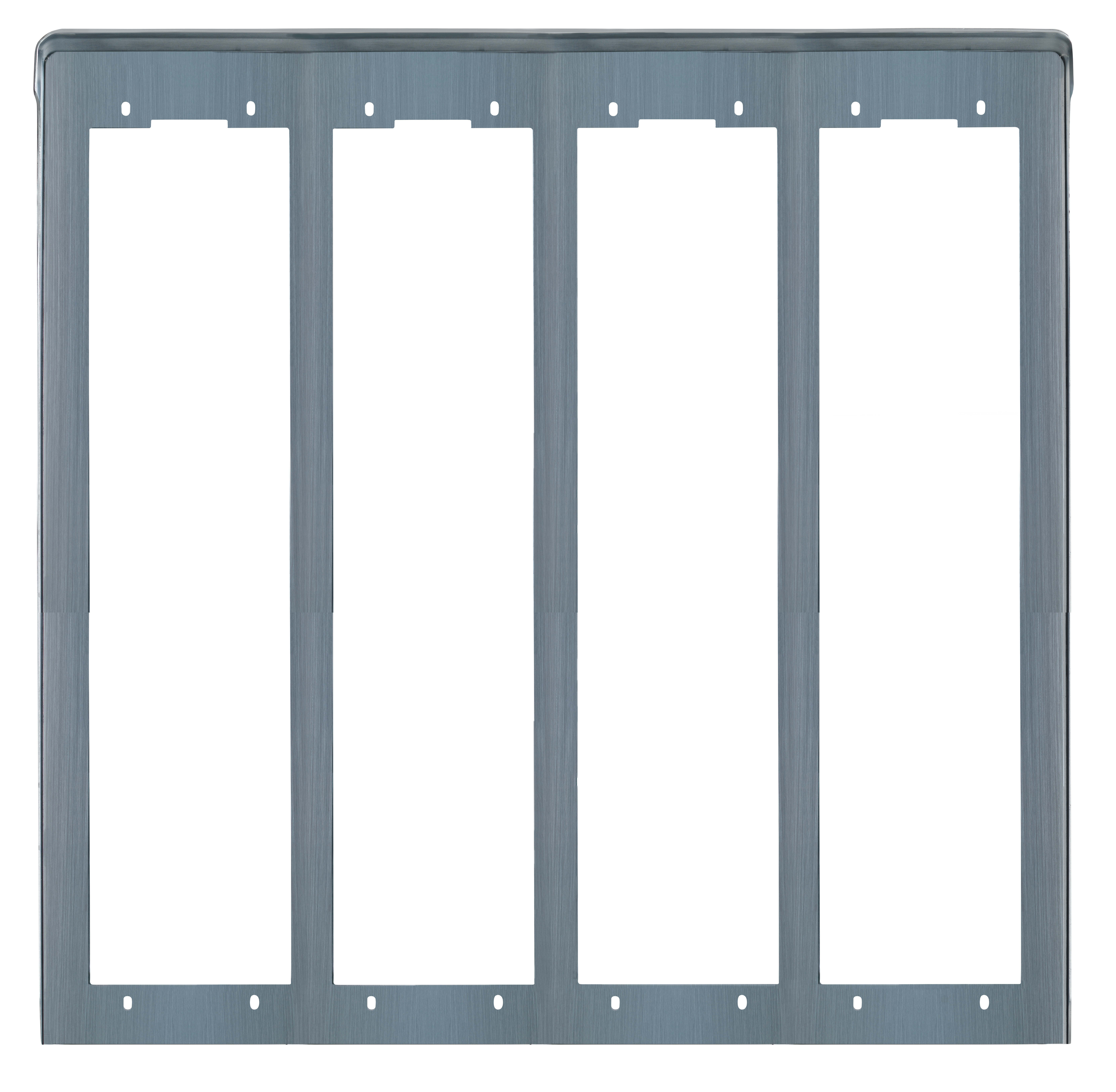VIMAR - CORNICE PER 4 PLACCHE 3M ALLUMINIO