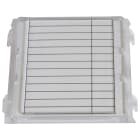 VIMAR - VETRINO PORTANOME PER 8A0N-2942-942