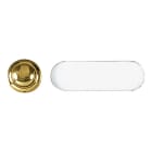 VIMAR - Pulsante Ottone Ribassato con Portanome Trg Patavium