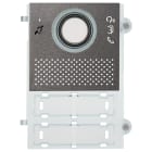 VIMAR - Modulo Frontale A/V Pixel Teleloop Ardesia - Ricambio Unità Elettronica Due Fili Plus 41004 con Funzione Audiolesi e Simbolo Teleloop
