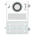 VIMAR - Modulo Frontale Audio/Video Pixel Teleloop Bianco per Unità Elettronica Due Fili Plus 41004 con Funzione Audiolesi e Simbolo