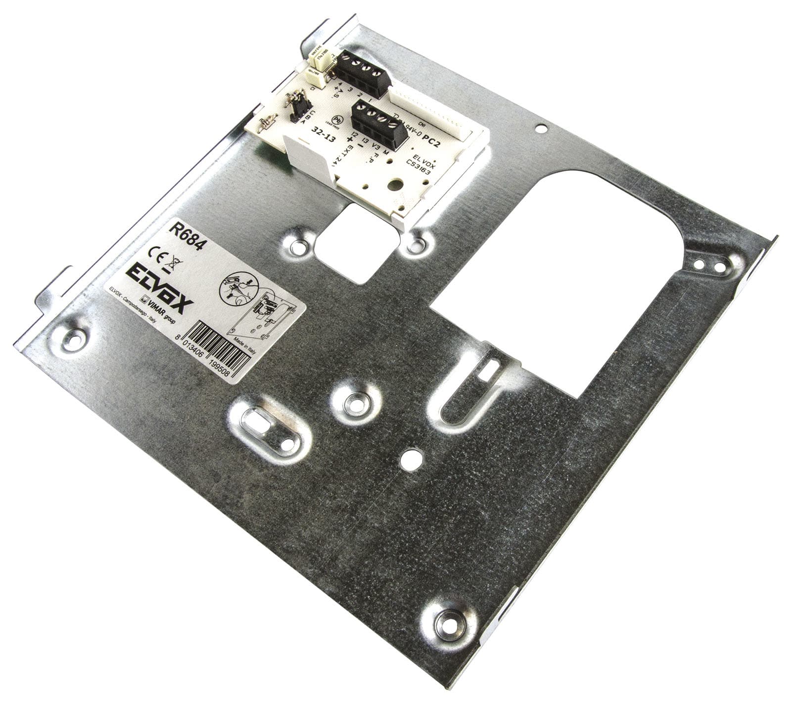 VIMAR - Piastra per Supporto Parete Videocitofono 6309 e 6329