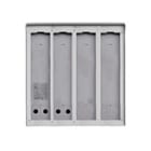 VIMAR - SCATOLA DA PARETE C/CORNICE 4 PLACCHE 3M