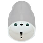 VIMAR - Presa Mobile Sicury 2P+T 16A Bianco, Standard Italiano P30, Uscita Cavo Assiale