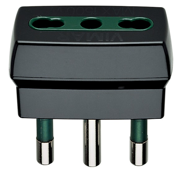 VIMAR - ADATTATORE S17 + P17/11 NERO