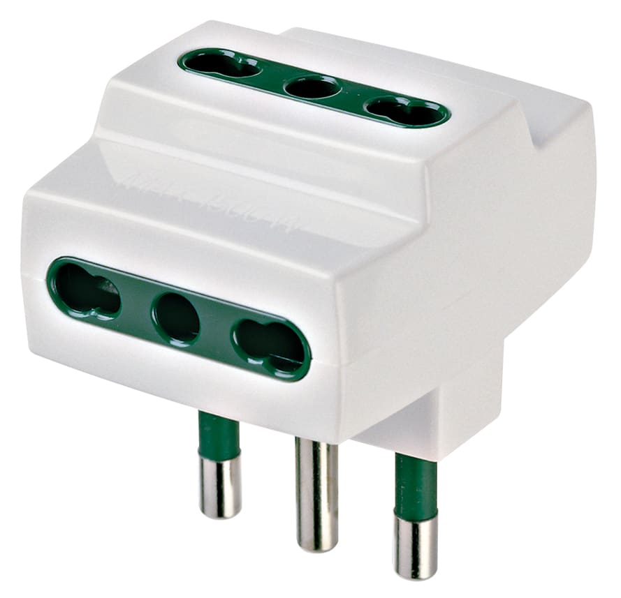 VIMAR - ADATTATORE MULT. S17+3P17/11 BIANCO