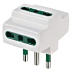 VIMAR - ADATTATORE MULT. S17+3P17/11 BIANCO