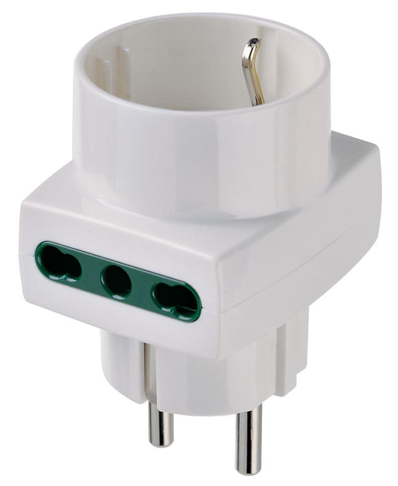 VIMAR - ADATTATORE MULT. S31+2P17/11+P30 BIANCO