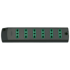 VIMAR - Presa mobile multipla 2P+T 16 A 250 V~ 6 uscite Sicury Standard Italiano, Nero, 3680 W