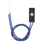 VIMAR - Unità LED azzurro 110-250V, 50/60 Hz, 0,4 W, inserimento frontale, per comandi allineati e assiali. Usa in serie con lampade a incandescenza o alogene.