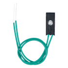VIMAR - Unità LED Segnalazione Verde 110-250V 0,4W - Comandi Allineati Assiali, Inserimento Frontale, Serie/Parallelo, Lampade Incandescenza/Alogene