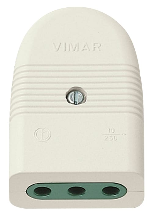 VIMAR - PRESA 2P+T 10A P11 ASSIALE BIANCO
