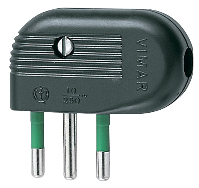 VIMAR - SPINA 2P+T 10A 90 NERO