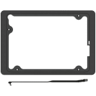 VIMAR - Supporto per iPad 10.9-11 pollici nero con cornice estetica e fissaggio a parete