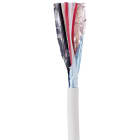 VIMAR - Cavo Elettrico 2X0,5+2X0,22 Lszh Eca 100M - Bianco, Guaina Lszh, Classe Cpr Eca, Installazione Cavi Energia I Categoria
