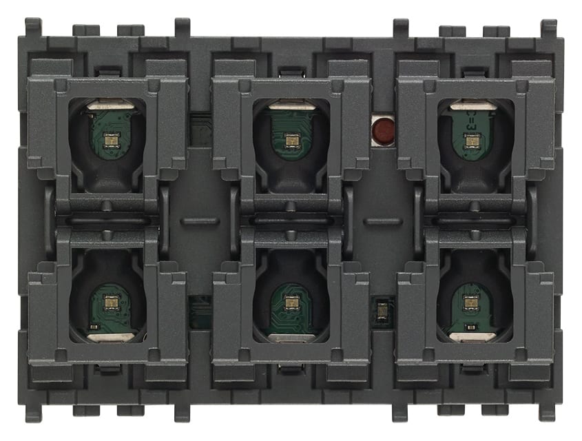 VIMAR - COMANDO 6 PULSANTI 1P NO 24V 3M