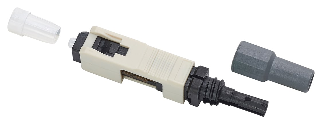 VIMAR - Connettore Fibra Ottica Multimodale 50/125 µm SC Preterminato per Cavo