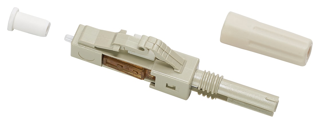 VIMAR - Connettore Fibra Ottica Multimodale LC Preterminato 50/125 µm