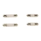 VIMAR - Lampada Siluro Incandescenza 12V 3W Bianco - Ø 7X31 Mm, Bulbo Ø 8X15 Mm
