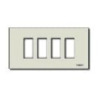 VIMAR - PLACCA 4M ALLUM. SCATTO ORO